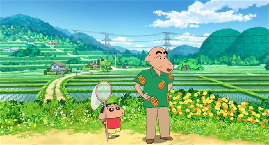 蜡笔小新煤炭镇的小白中文版