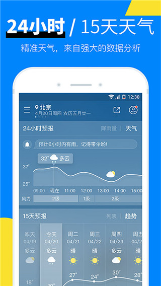 新晴天气预报
