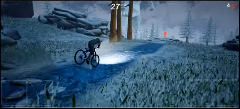 速降山地自行车