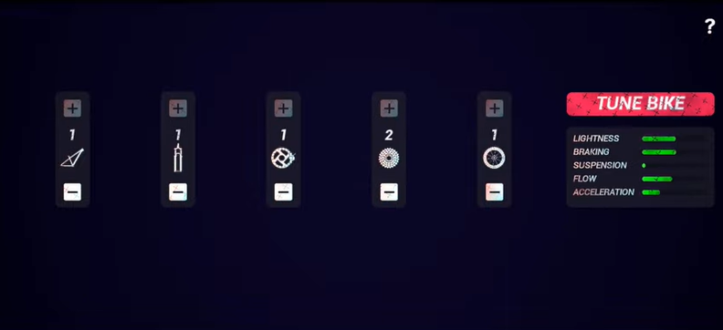 速降山地自行车