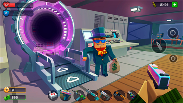 像素战斗僵尸突袭完整版