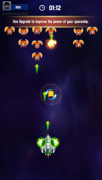 银河之战深空射手内置菜单修改版下载(Space Shooter)