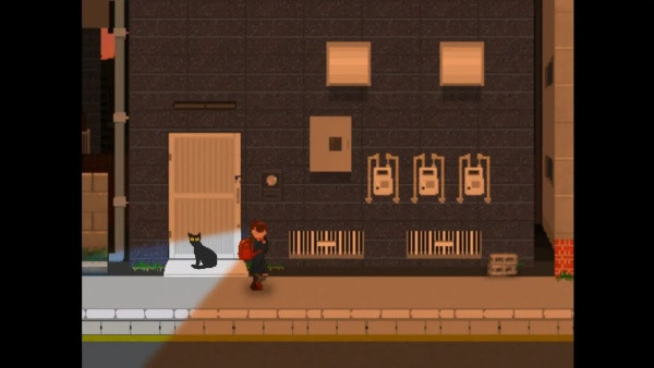 夕阳下的回家路