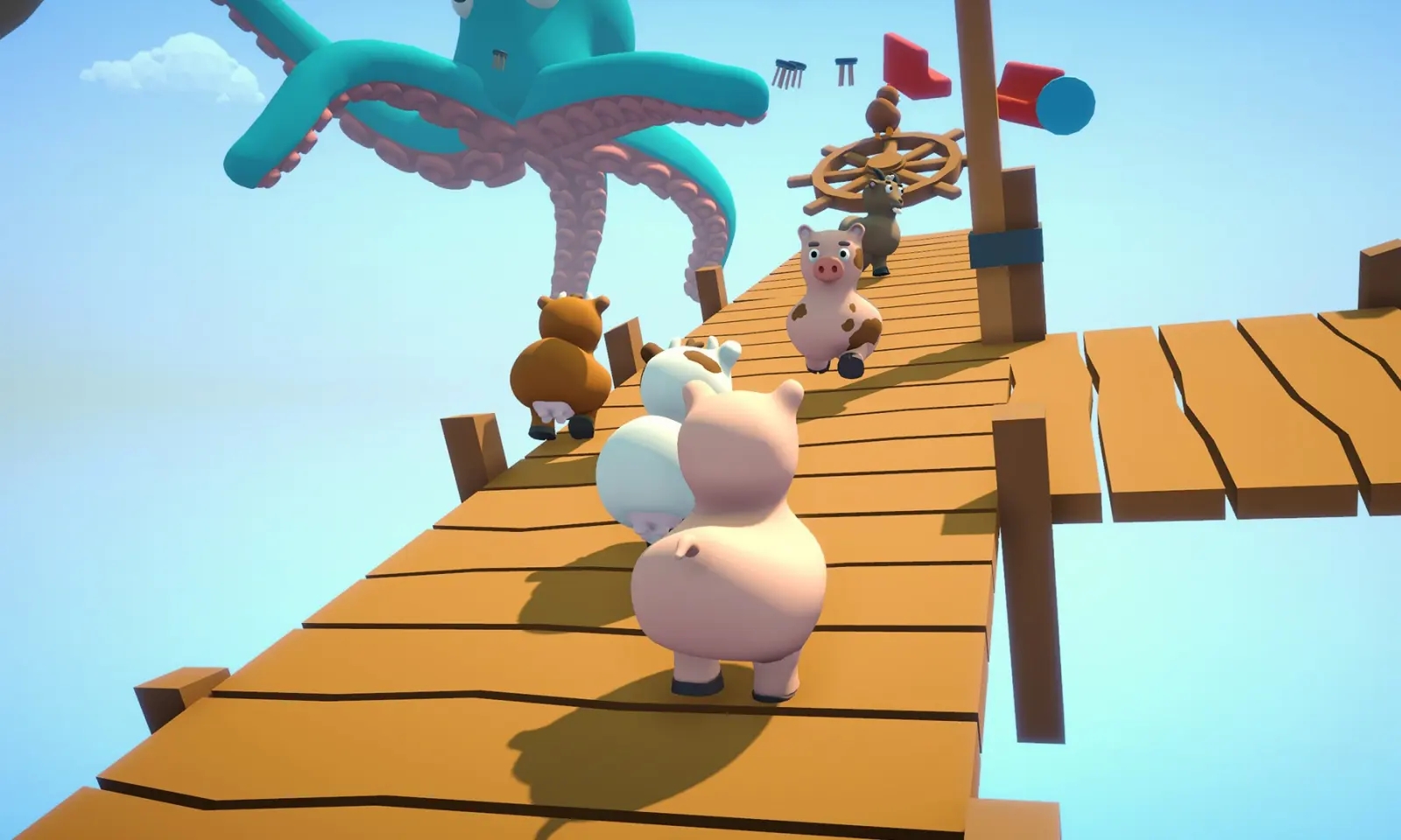 攀爬动物在一起