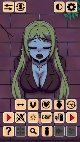 卡在墙壁上的人